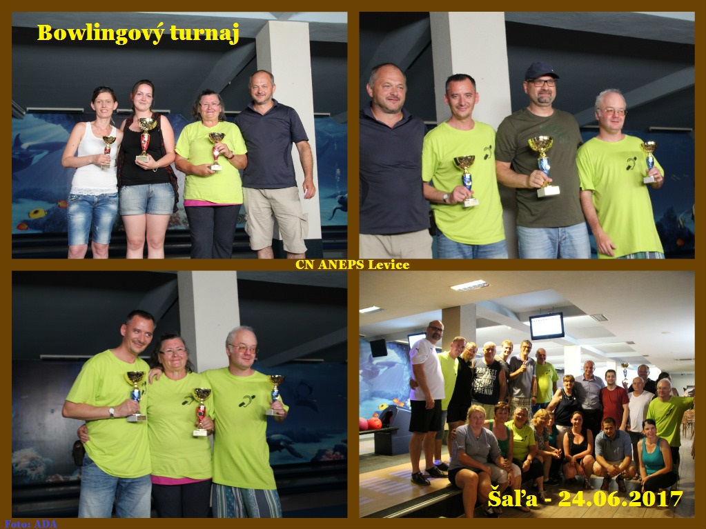 Bowlingový turnaj SA - 24.06.2017