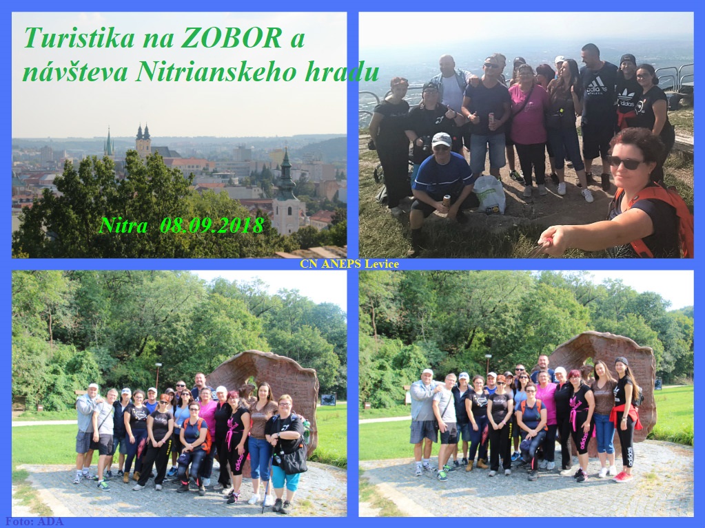 Turistika na Zobor a Nitriansky hrad - 08.09.2018