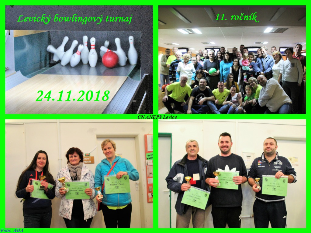Levický bowlingový turnaj - 24.11.2018 (11. ročník)