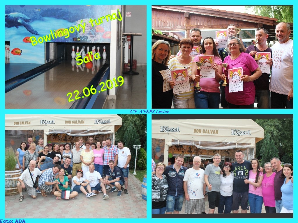 Bowling v Šali - 22.06.2019 (3. ročník)