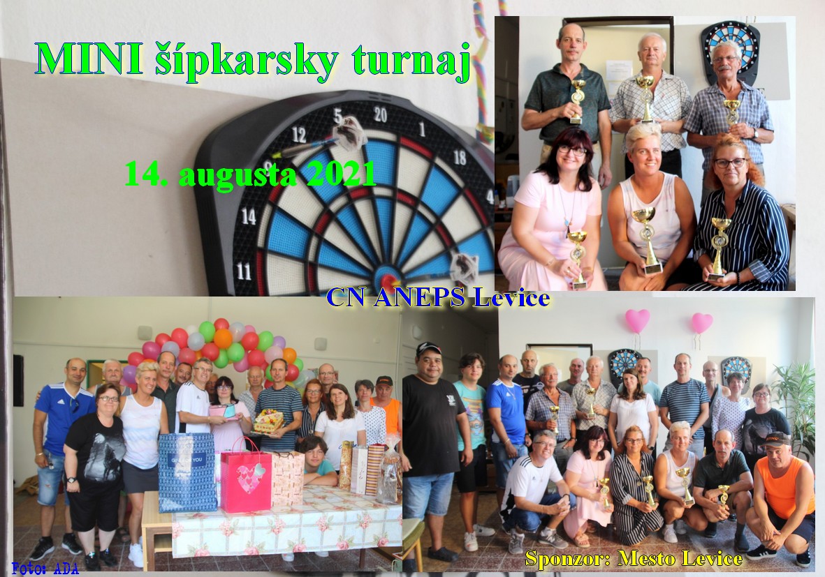 MINI šípkarsky turnaj 14.08.2021